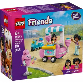 LEGO FRIENDS - 42643 Suikerspinkraam en scooter