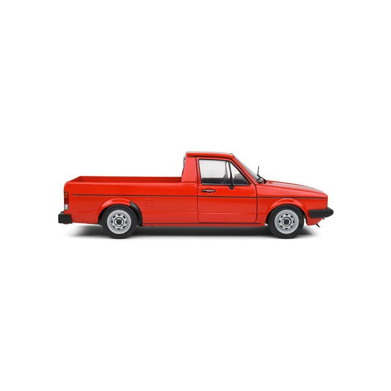 VW Caddy MK1 Pick Up '82 (Rood) - 1:18 - Solido