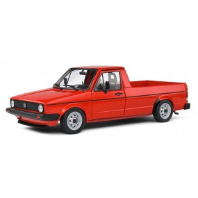 VW Caddy MK1 Pick Up '82 (Rood) - 1:18 - Solido