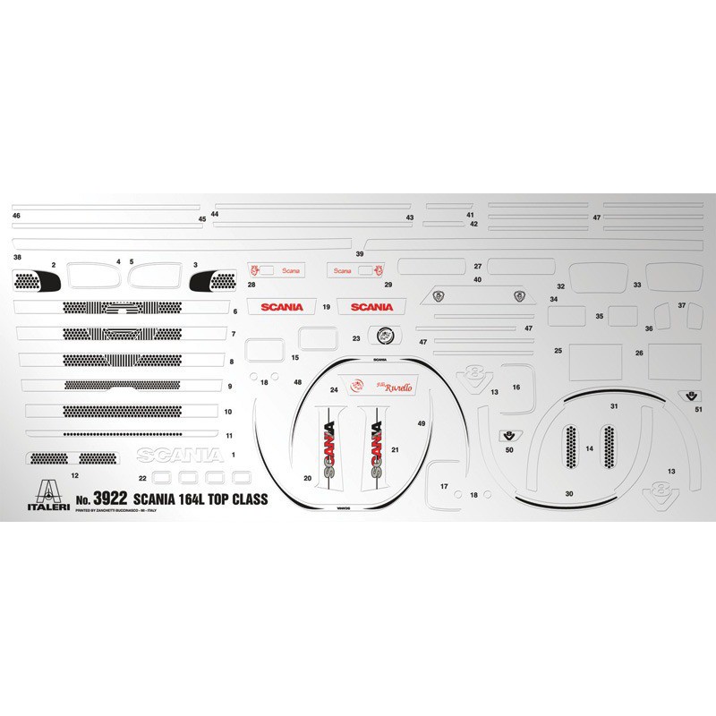 Scania 164 L Top Class 1:24, Italeri