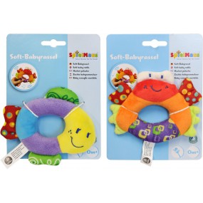 Spielmaus Soft baby rammelaar