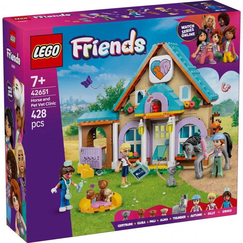 LEGO FRIENDS - 42651 Dierenkliniek voor paarden en huisdieren