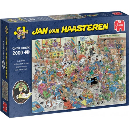 Jan van Haasteren Skateboarders in de bowl, 2000 stukjes Jan van Haasteren Skateboarders in de bowl, 2000 stukjes