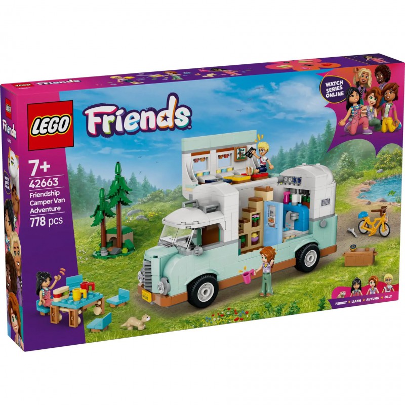 LEGO FRIENDS - 42663 Camperavontuur met vrienden