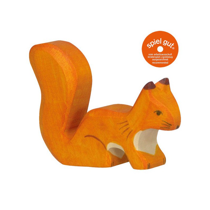 Holztiger - Eekhoorn, staand, oranje