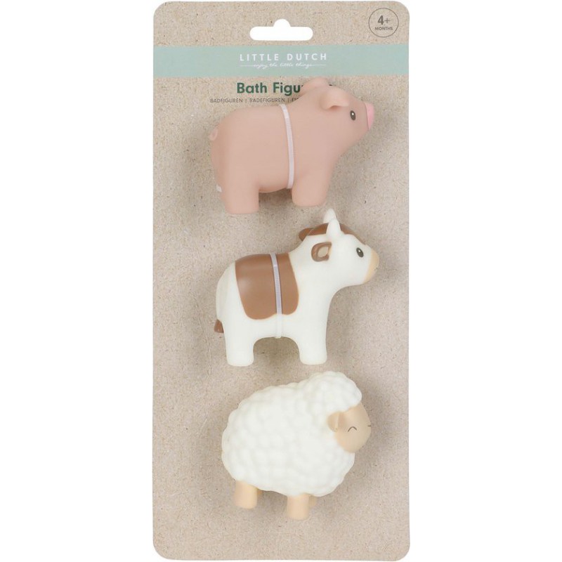 Bad figuren set 3dlg, Little Farm - Little Dutch