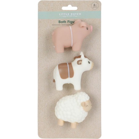 Bad figuren set 3dlg, Little Farm - Little Dutch