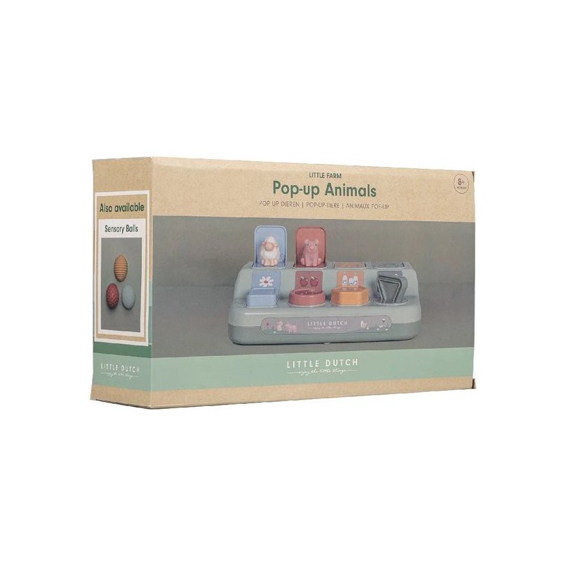 Pop-up dieren, Little Farm - Little Dutch