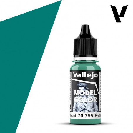 Vallejo, Light Emerald - 18ml - 70755