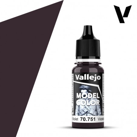 Vallejo, Black Violet - 18ml - 70751