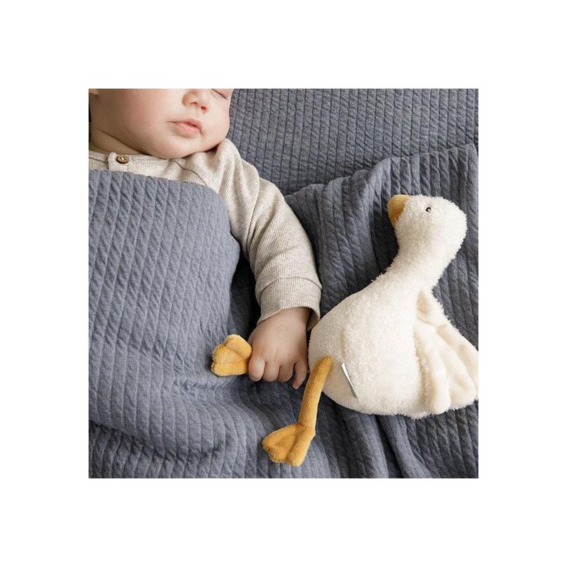 Knuffel gans 18cm, little farm - Little Dutch