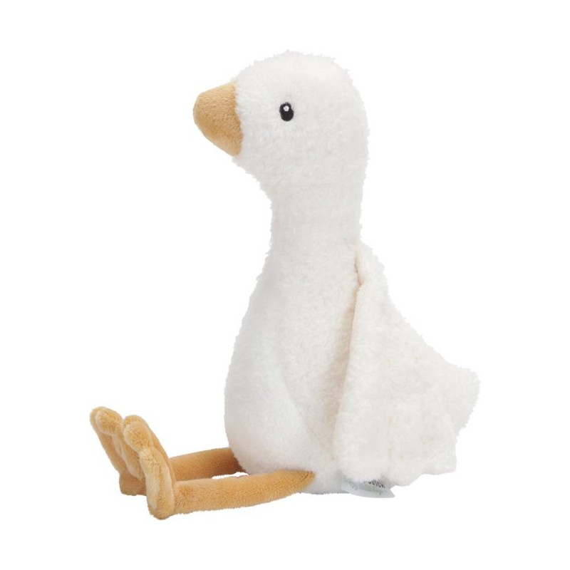 Knuffel gans 18cm, little farm - Little Dutch