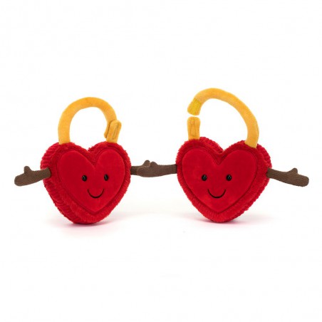 Amuseables Val & Tina Love Locks, Jellycat
