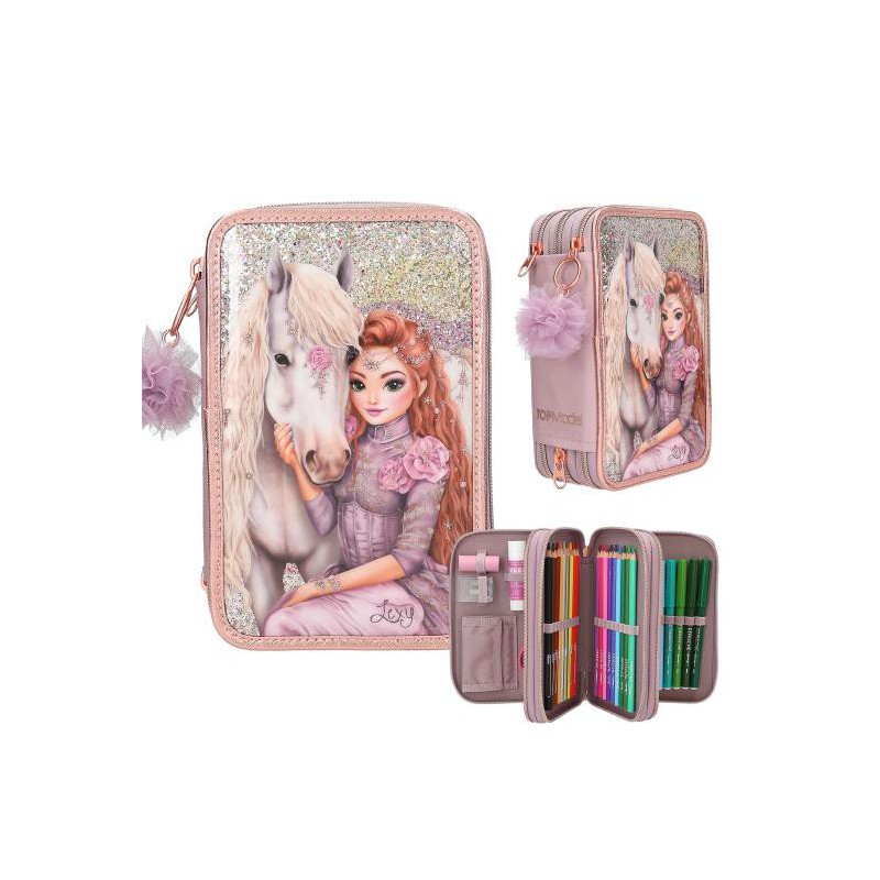 TOPModel, 3-vaks etui VIVA VIOLET 13292