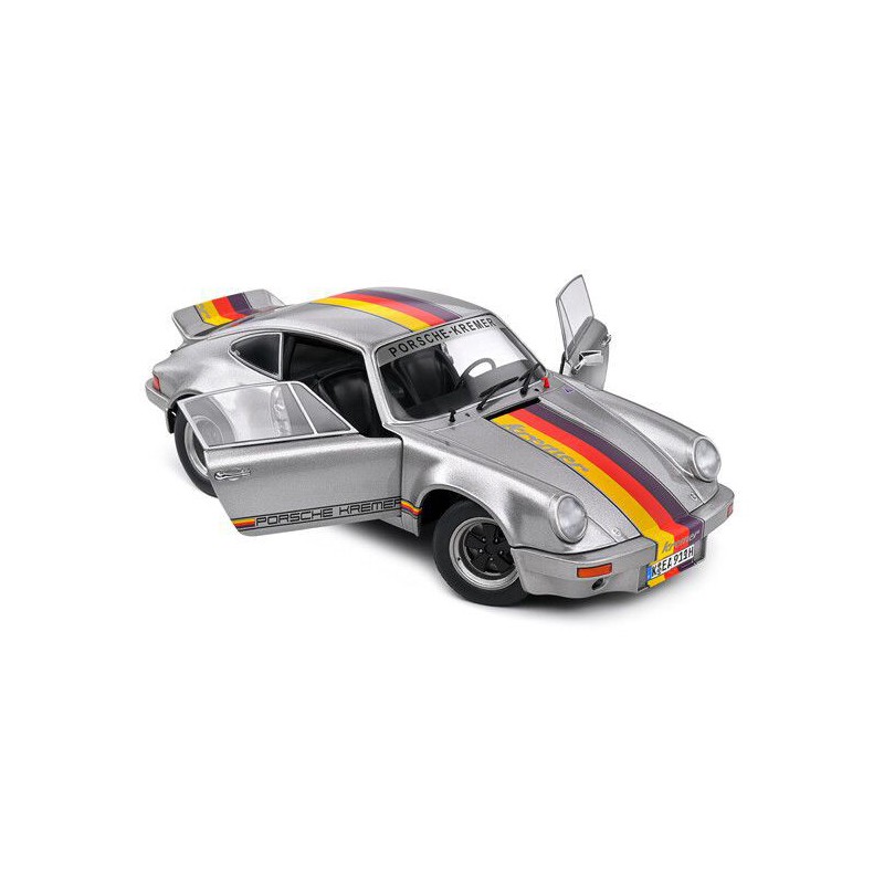 Porsche 911 RSR Kremer Rally '73 (Zilver) - 1:18 - Solido