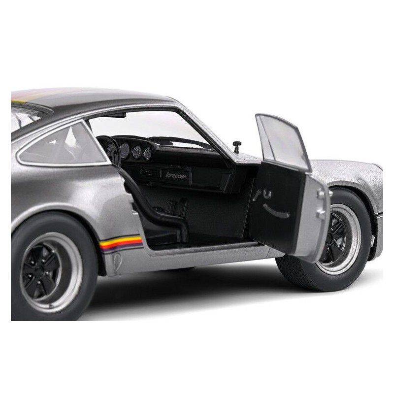 Porsche 911 RSR Kremer Rally '73 (Zilver) - 1:18 - Solido