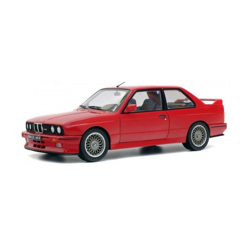 BMW M3 (E30) '90 (Rood) - 1:18 - Solido