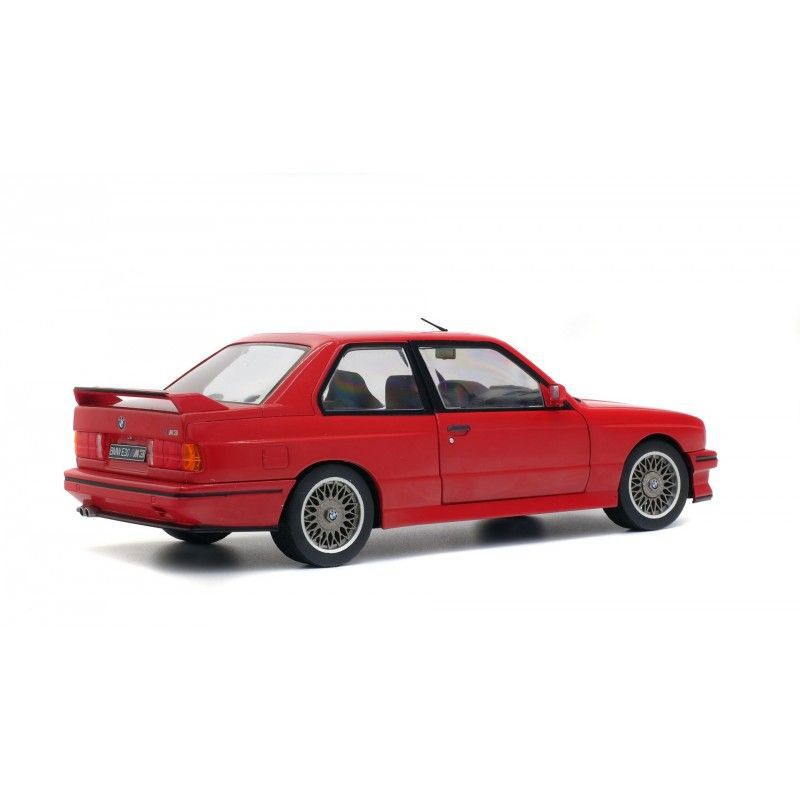 BMW M3 (E30) '90 (Rood) - 1:18 - Solido