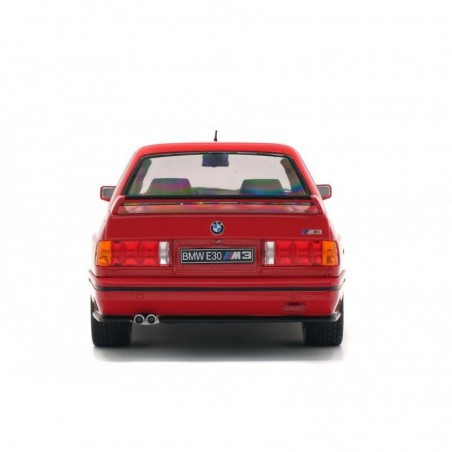 BMW M3 (E30) '90 (Rood) - 1:18 - Solido