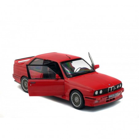 BMW M3 (E30) '90 (Rood) - 1:18 - Solido