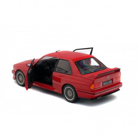 BMW M3 (E30) '90 (Rood) - 1:18 - Solido