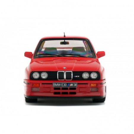 BMW M3 (E30) '90 (Rood) - 1:18 - Solido