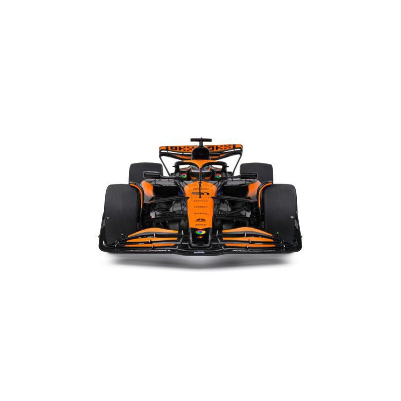 McLaren MCL38 F1 Team ORA nr81 O. Piastri Australian GP '24(Zwart/Oranje) - 1:18 - Solido