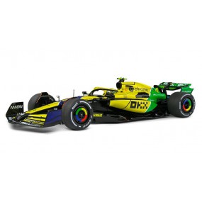 McLaren MCL38 F1 Team Nr81 O. Piastri Monaco GP '24 2e (Geel) - 1:18 - Solido