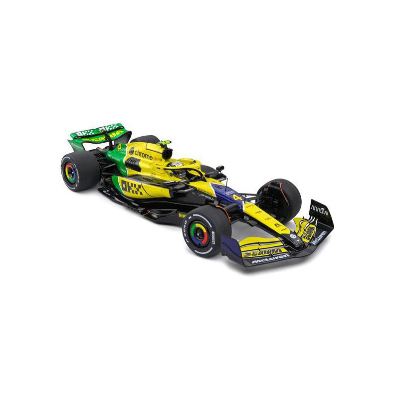 McLaren MCL38 F1 Team Nr81 O. Piastri Monaco GP '24 2e (Geel) - 1:18 - Solido