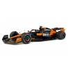 McLaren MCL38 F1 Nr4 Lando Norris Miami GP '24 1e (Zwart/Oranje) - 1:18 - Solido McLaren MCL38 F1 Nr4 Lando Norris Miami GP '24 1e (Zwart/Oranje) - 1:18 - Solido