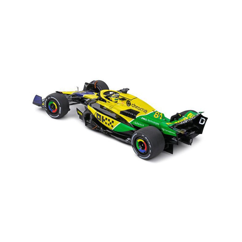McLaren MCL38 F1 Nr4 Monaco GP '24 (Geel) - 1:18 - Solido