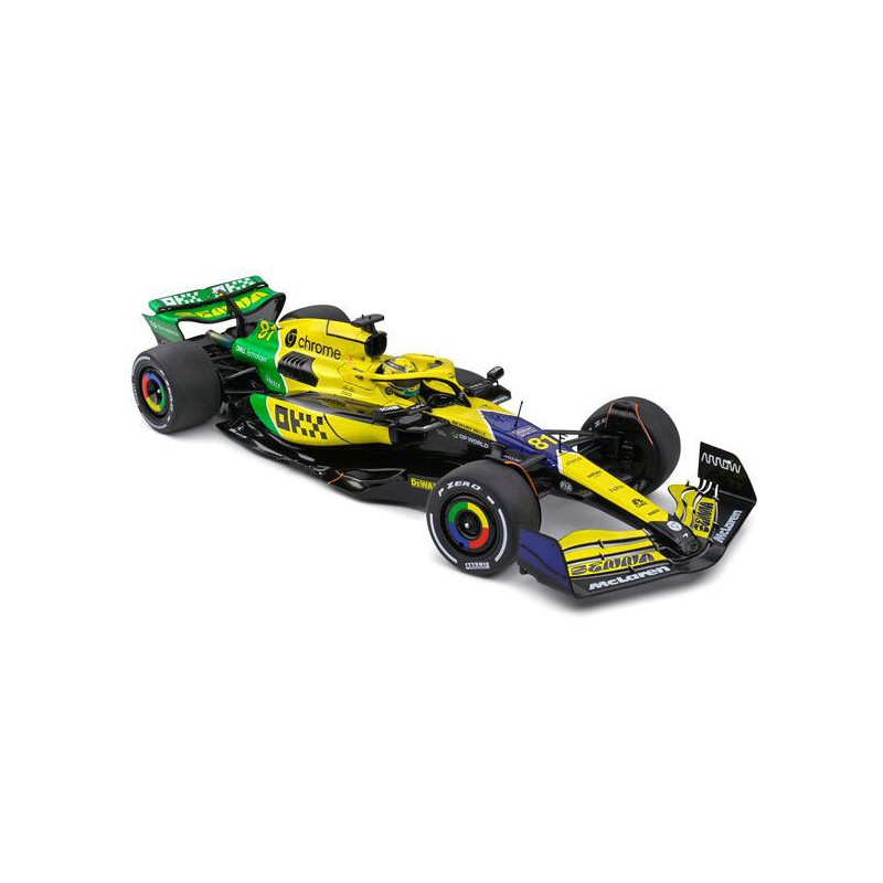 McLaren MCL38 F1 Nr4 Monaco GP '24 (Geel) - 1:18 - Solido