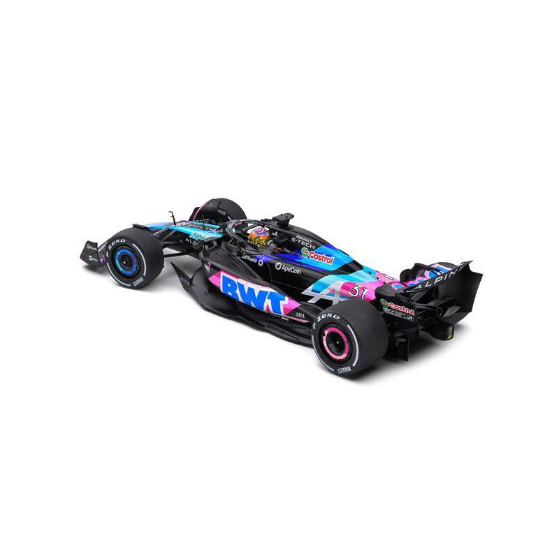 Alpine A524 F1 Team blue Nr31 Esteban Ocon Miami GP '24 - 1:18 - Solido