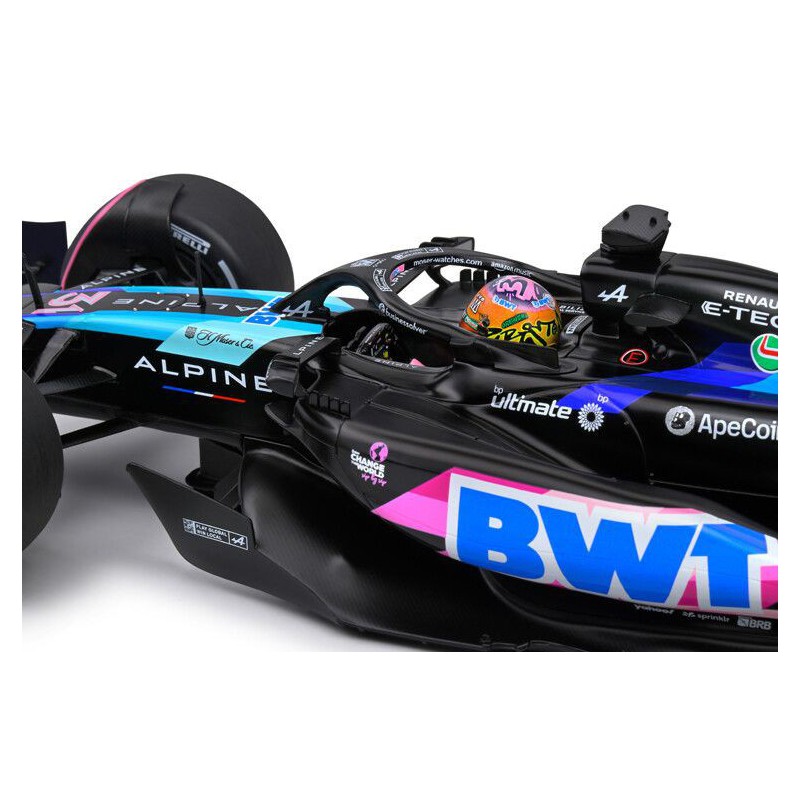 Alpine A524 F1 Team blue Nr31 Esteban Ocon Miami GP '24 - 1:18 - Solido