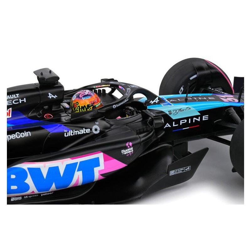 Alpine A524 F1 Team blue Nr31 Esteban Ocon Miami GP '24 - 1:18 - Solido
