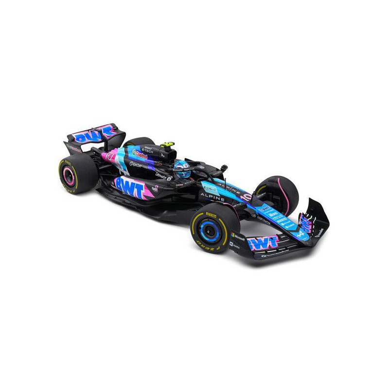 Alpine A524 F1 Team blue Nr10 Pierre Gasly Monaco GP '24 - 1:18 - Solido