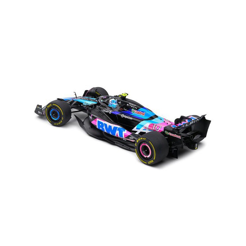 Alpine A524 F1 Team blue Nr10 Pierre Gasly Monaco GP '24 - 1:18 - Solido