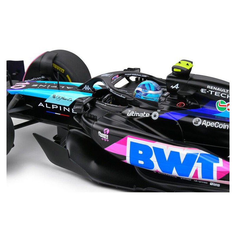 Alpine A524 F1 Team blue Nr10 Pierre Gasly Monaco GP '24 - 1:18 - Solido