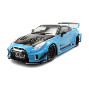 Nissan GTR35 Liberty Walk Silhouette '19 (Blauw) - 1:43 - Solido