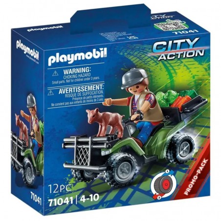 Playmobil City Action 71041 - Boerderij Quad