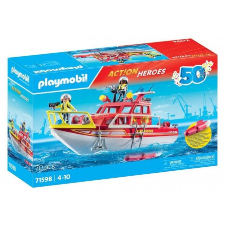 Playmobil Action Heroes 71598 Brandweerboot