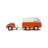 VW T1 Kool Kombi + Aanhanger - 1:18 - Solido VW T1 Kool Kombi + Aanhanger - 1:18 - Solido