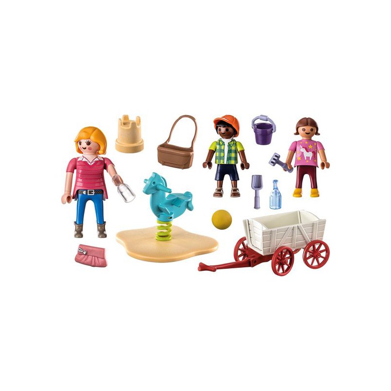 Playmobil City Life - 71258 Opvoeder met Bolderwagen