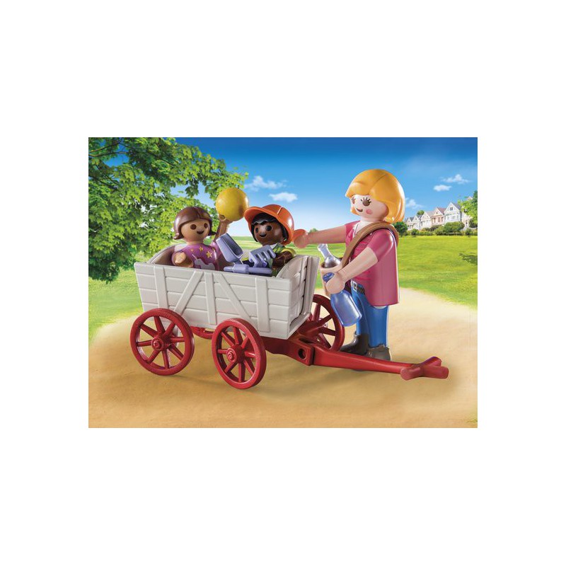 Playmobil City Life - 71258 Opvoeder met Bolderwagen