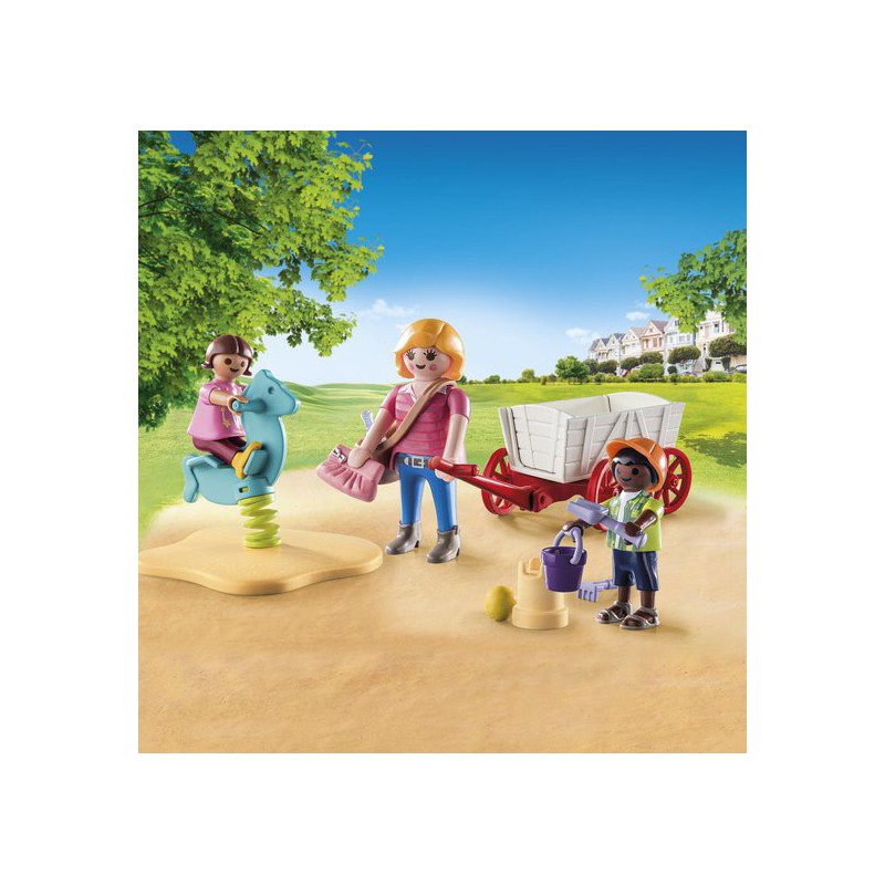 Playmobil City Life - 71258 Opvoeder met Bolderwagen