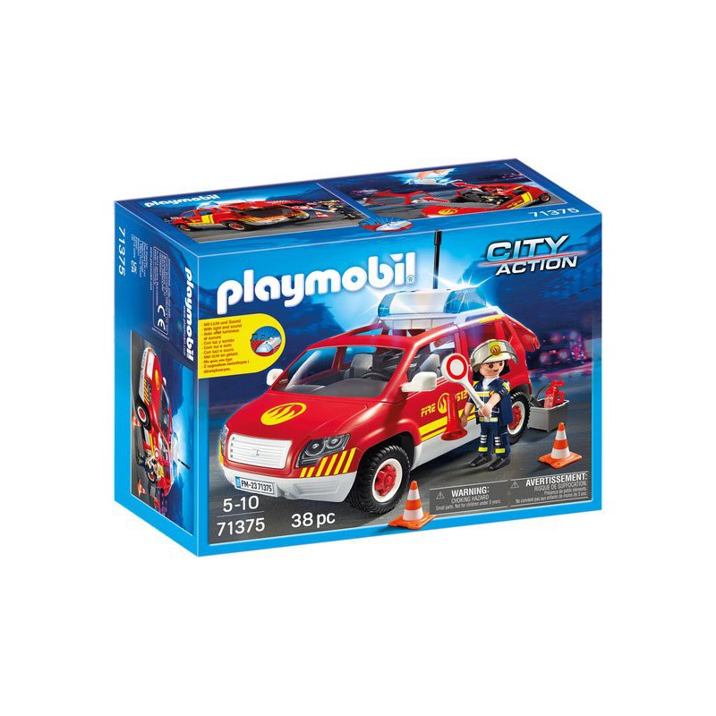 Playmobil City Action - 71375 Brandweerwagen met licht en geluid