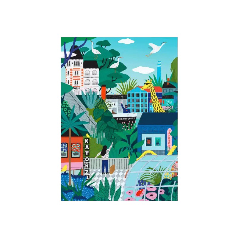 Extraordinary Nantes 500 stukjes Pieces & Peace  puzzel