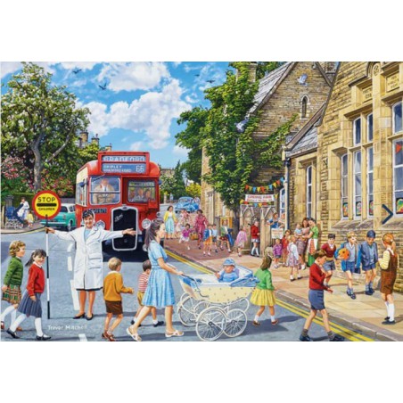 The lollipop lady, 100 XXL stukjes puzzel Gibsons