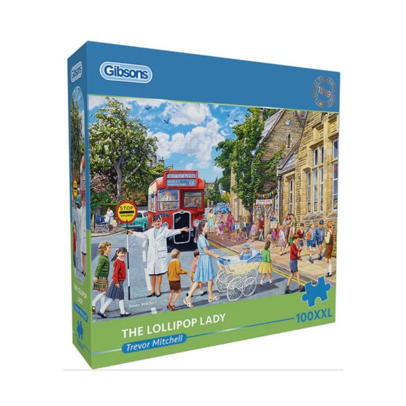 The lollipop lady, Gibsons (100 XXL)