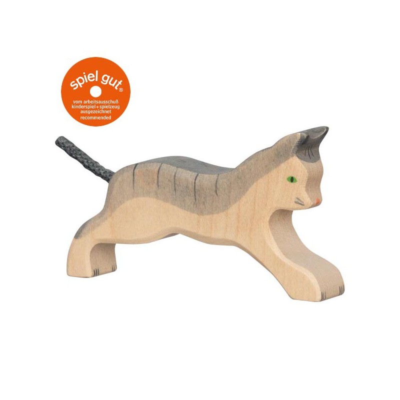 Holztiger - Kat, rennend